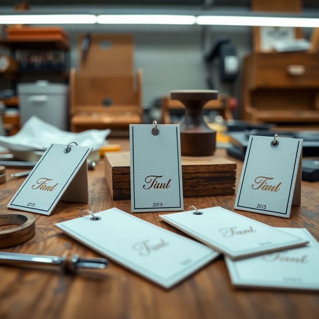 Etiquetas para Joyería